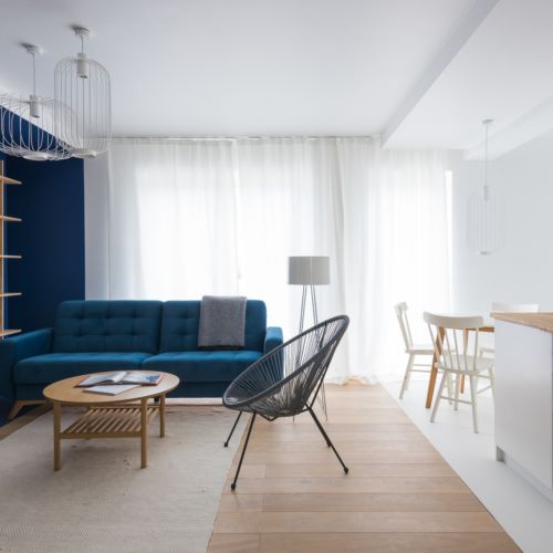 Apartament 6-osobowy na parterze Przyjazny podróżom rodzinnym z 3 pomieszczeniami sypialnianymi