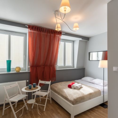 Apartman s manželskou postelí s 1 ložnicí