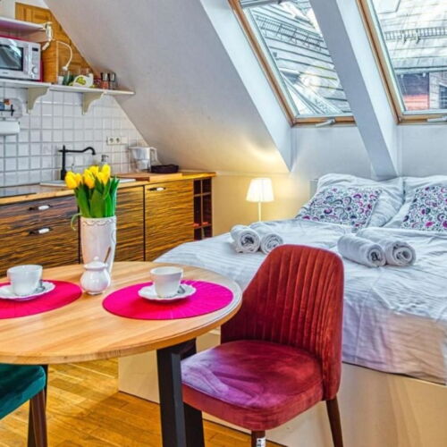 Apartament 4-osobowy na piętrze Studio z 1 pomieszczeniem sypialnianym