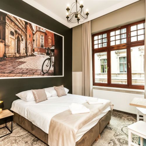 Apartman s galérií pro 4 os. s 1 ložnicí na poschodí