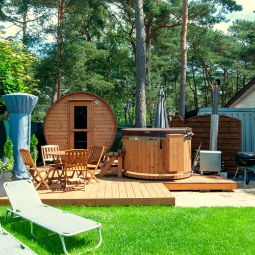 Domek letniskowy 5-osobowy z łazienką z tarasem