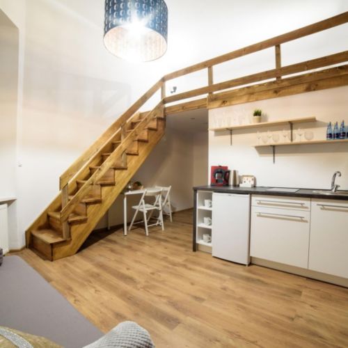 Apartament 2-osobowy Lux z 1 pomieszczeniem sypialnianym
