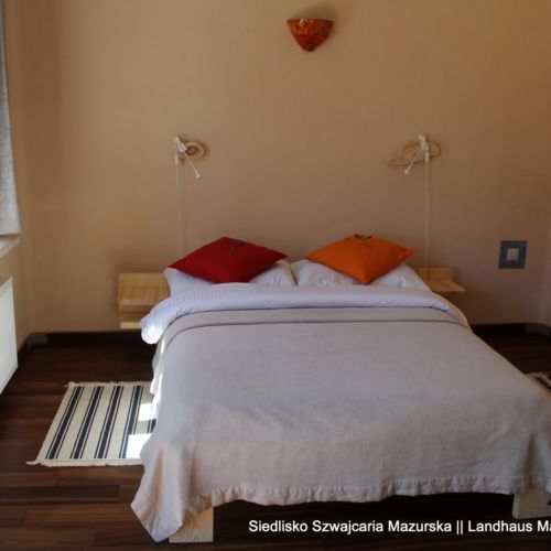 Pokój 2-osobowy Komfort z dostępem do ogrodu (możliwa dostawka)