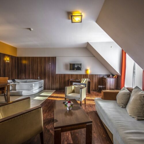 Suita romantică king cu 1 camera pentru 2 pers.