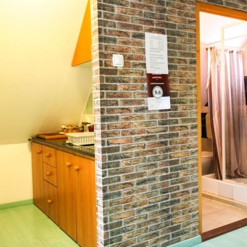 Mansard 1-Room Apartment for 4 Persons