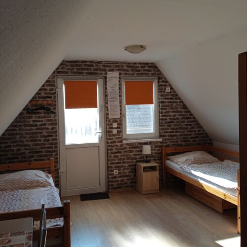 Mansard 1-Room Apartment for 2 Persons