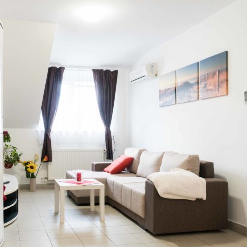 Apartament studio cu 4 camere pentru 10 pers.