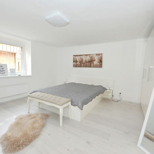 Apartament 2-osobowy na parterze Lux z 1 pomieszczeniem sypialnianym