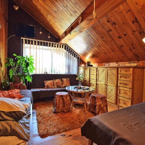 Mansard Romantic Quadruple Room