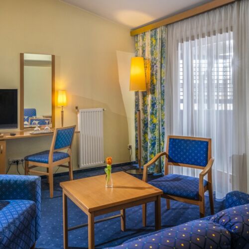 Superior Suita s manželskou postelí s 1 ložnicí na poschodí