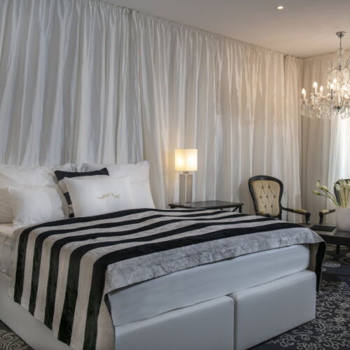 Rezydencja pokój 2-osobowy Superior z balkonem z 1 pomieszczeniem sypialnianym