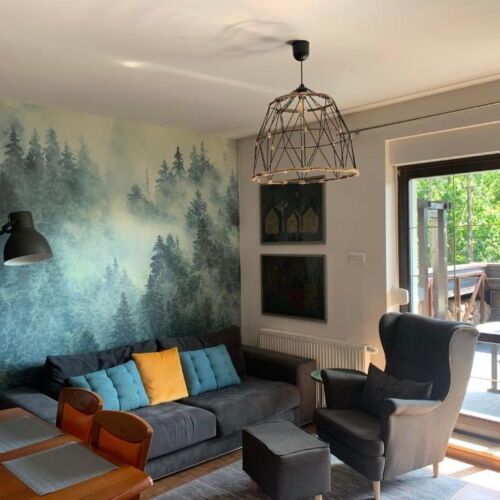 Apartament 4-osobowy z widokiem na góry z 2 pomieszczeniami sypialnianymi