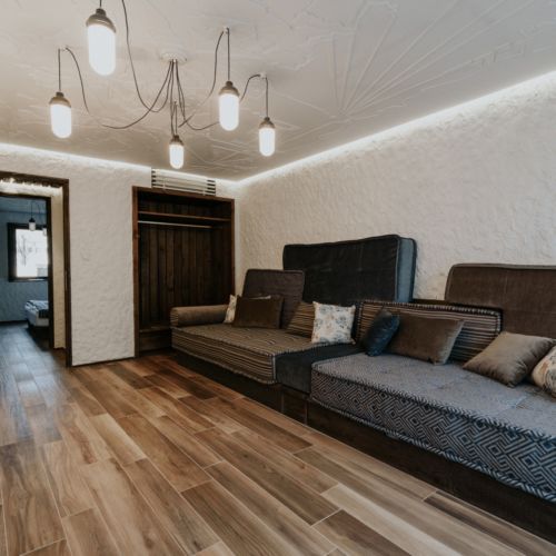 Pleasant Interior Design 2-Room Air Conditioned Apartment for 6 Persons