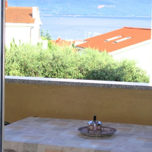 Apartament 4-osobowy z klimatyzacją z widokiem na morze z 2 pomieszczeniami sypialnianymi