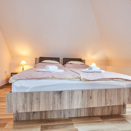 Fürdőszobás Family 5 fős apartman 2 hálótérrel