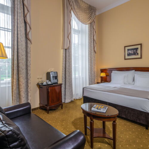 Camera twin deluxe castel (se poate solicita pat suplimentar)