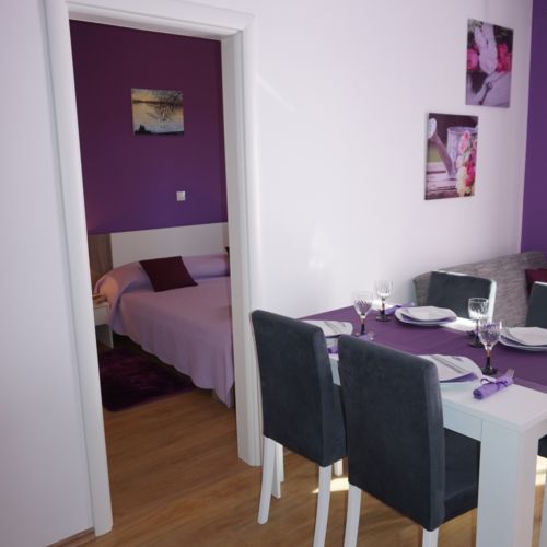 Apartament 4-osobowy na piętrze Przyjemny wystrój wnętrz z 2 pomieszczeniami sypialnianymi