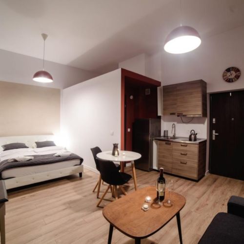 Apartament 2-osobowy Deluxe z 1 pomieszczeniem sypialnianym