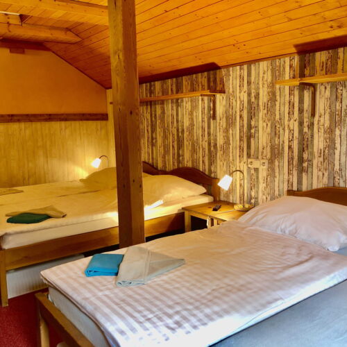 Pokoj se sprchou  pro 4 os.