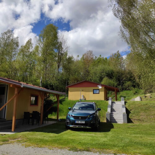 Apartman se sprchou s terasou pro 4 os. s 1 ložnicí