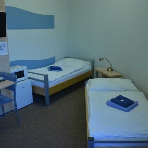 Pokoj tV s plochou obrazovkou se sprchou pro 2 os.