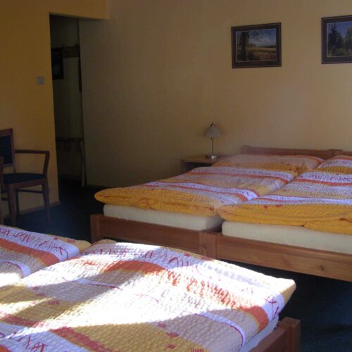 Pokoj se sprchou  pro 4 os.