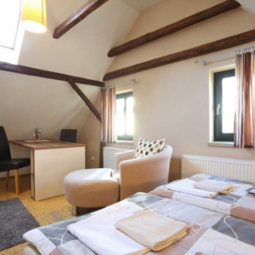 Apartament cu duș pentru 4 pers. (se poate solicita pat suplimentar)