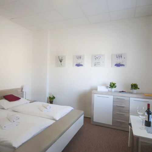 Pokoj se sprchou pro 2 os. na poschodí