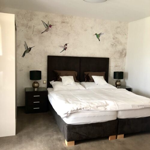 Komfort Pokoj se sprchou s manželskou postelí (s možností přistýlky)