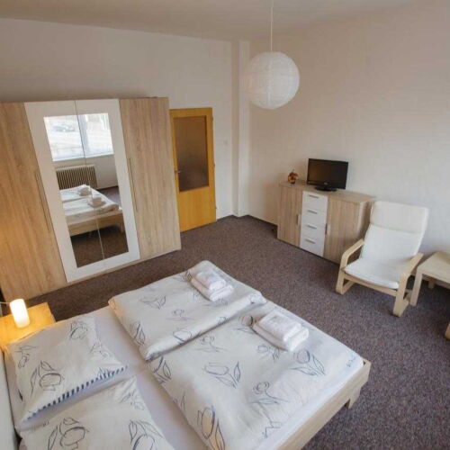 Pokoj se společnou kuchyňkou  pro 2 os.