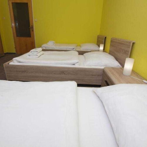 Pokoj se společnou kuchyňkou  pro 3 os.