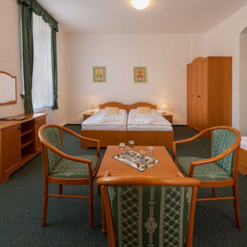 Pokoj se sprchou  pro 4 os.