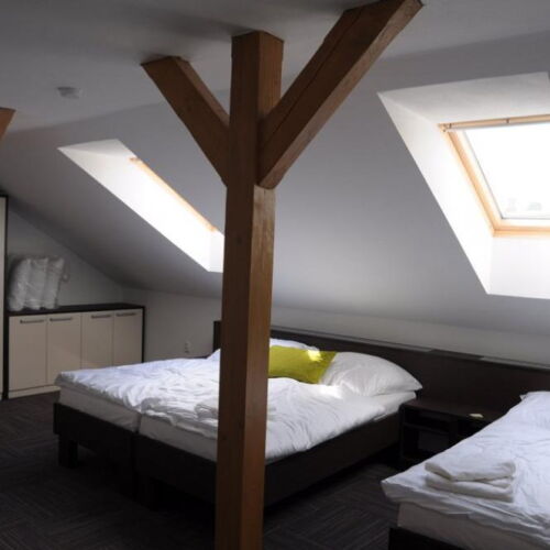 Mansard Quadruple Room with Shower