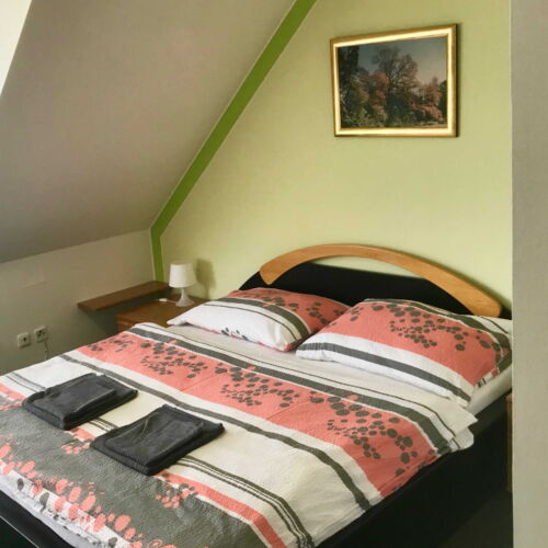 Pokoj s manželskou postelí (s možností přistýlky)