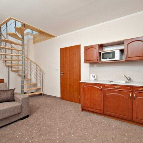 Apartman se sprchou s vlastní kuchyňkou pro 4 os.