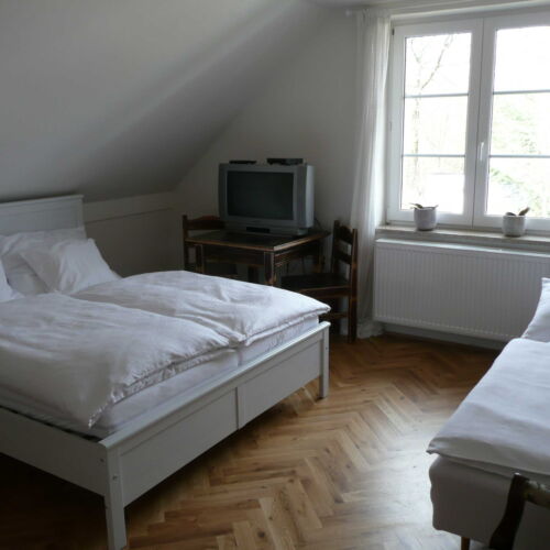 Double Room with Shower (extra bed available)