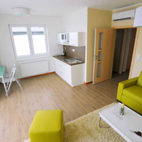 Apartman se sprchou s vlastní kuchyňkou pro 3 os.