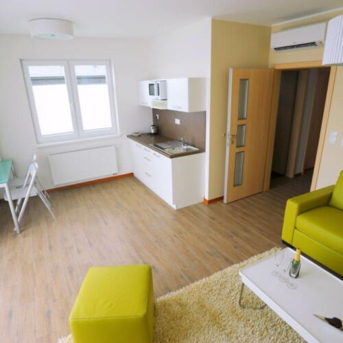Apartman se sprchou s vlastní kuchyňkou pro 3 os.