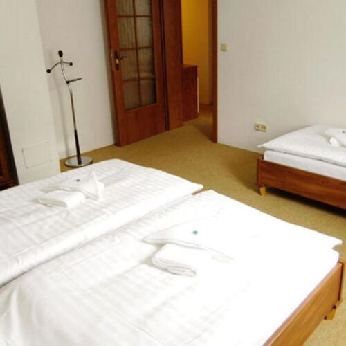 Apartman se sprchou s balkónem pro 4 os.