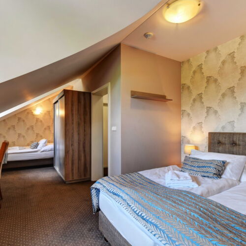 Camera tripla cu aer condiționat