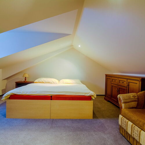 Apartman se sprchou s vlastní kuchyňkou pro 4 os. (s možností přistýlky)