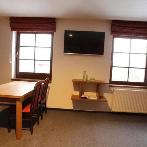 1-Room Balcony Apartment for 2 Persons with Shower