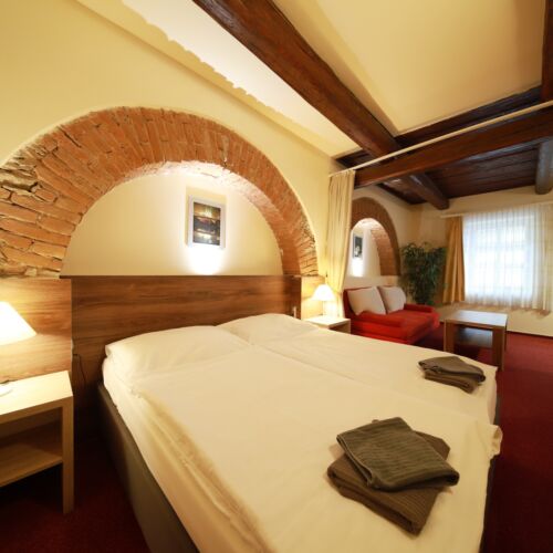 Apartman pro 2 os. s 1 ložnicí na přízemí  (s možností přistýlky)