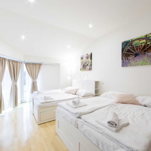 Apartament cu duș cu 1 camera pentru 4 pers. (se poate solicita pat suplimentar)