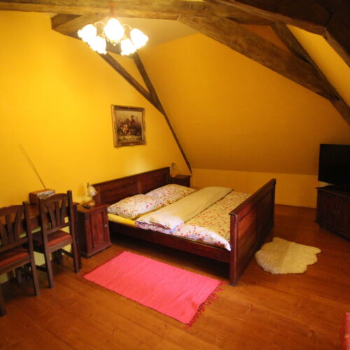 Pokoj s manželskou postelí (s možností přistýlky)