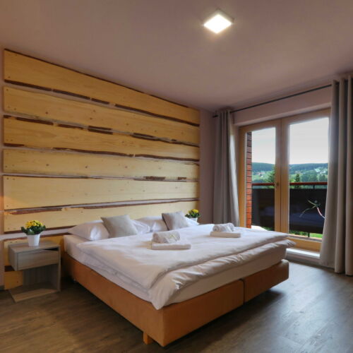 Studio Apartman se sprchou pro 4 os. (s možností přistýlky)