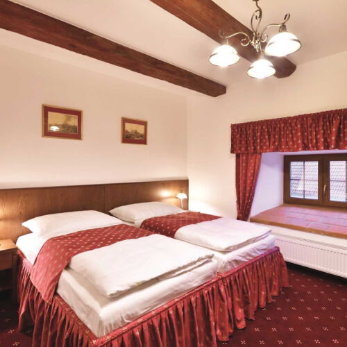 Camera twin standard cu duș