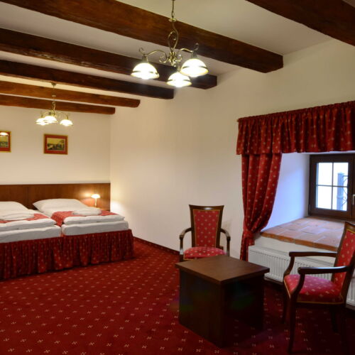 Camera tripla vip cu duș