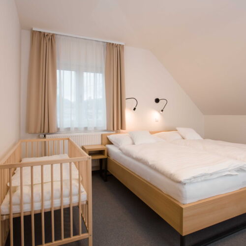 Apartman se sprchou s vlastní kuchyňkou pro 2 os. (s možností přistýlky)