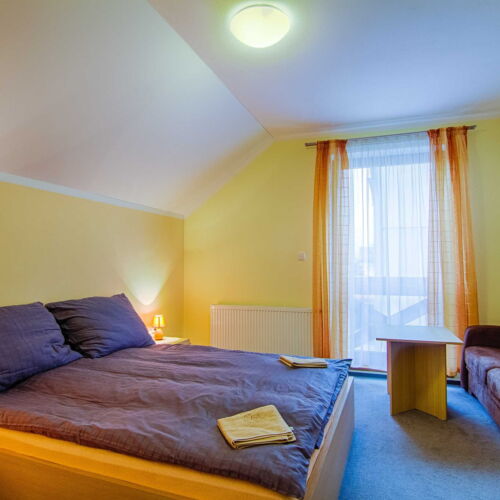 2-Room Apartment for 4 Persons with Shower and Kitchenette (extra bed available)